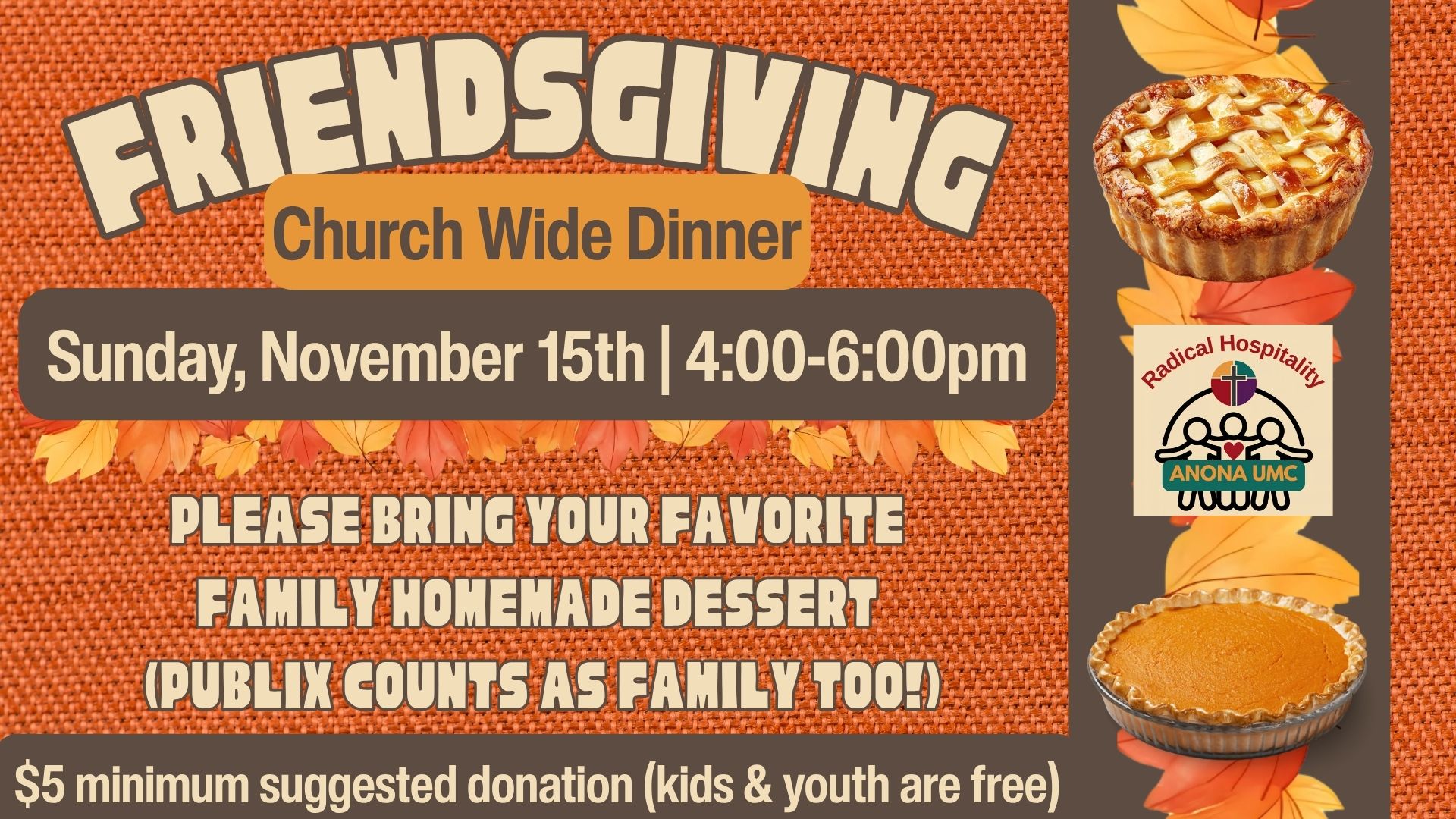 Friendsgiving event