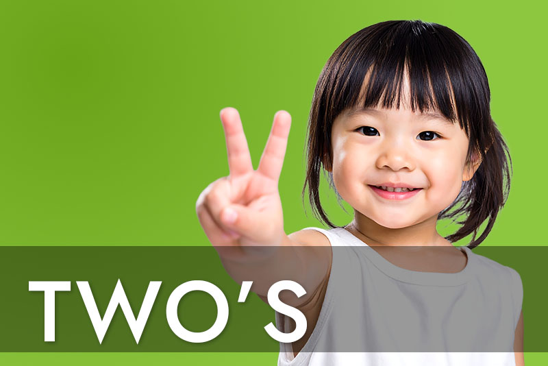Two year old child